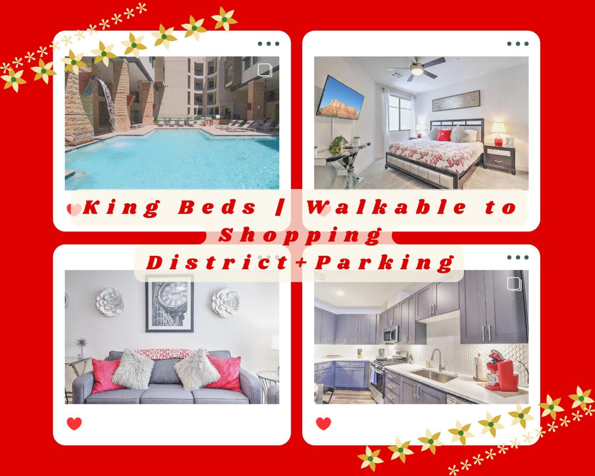 Walk Score 81-Shopping District-King Bed-Parking G2047 스코 츠 데일 외부 사진